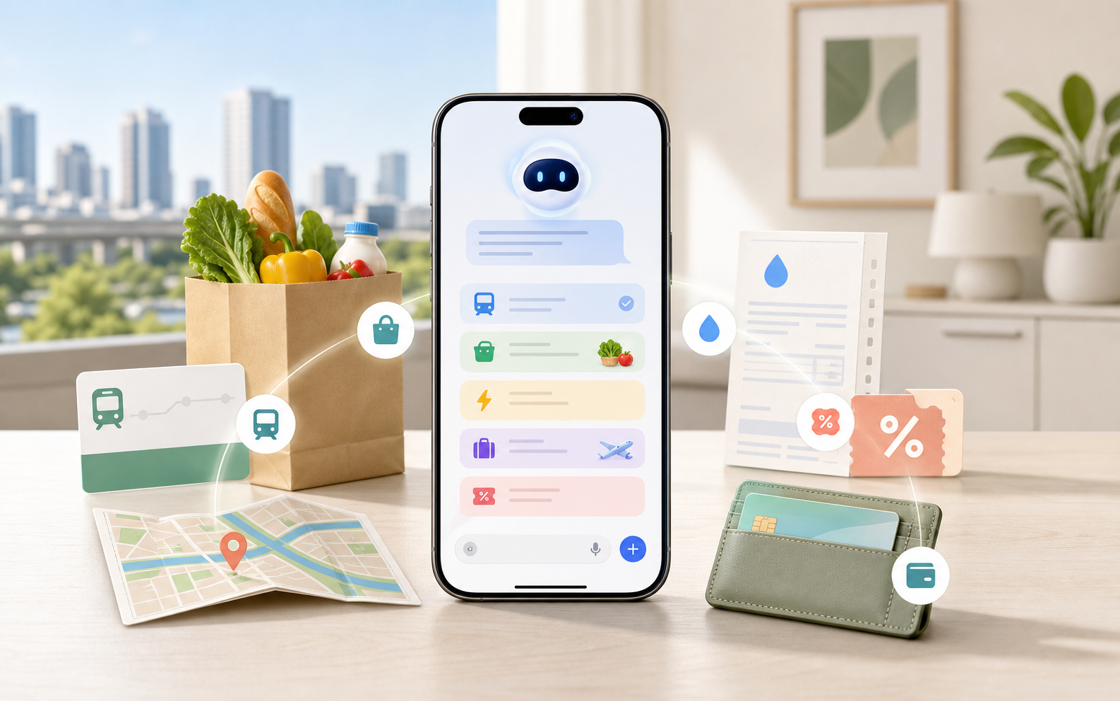 A generic mobile life assistant workflow cover